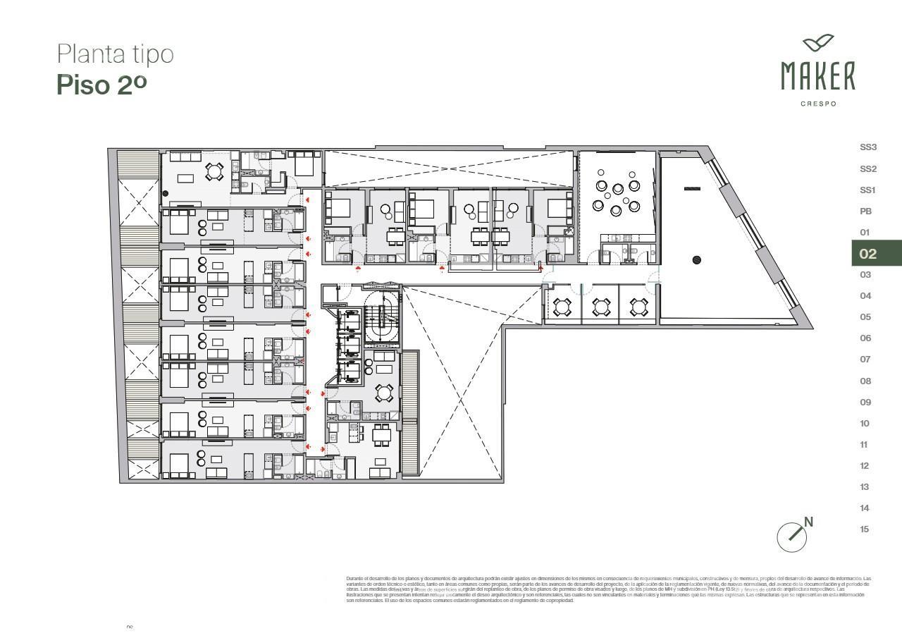 plano planta piso 2