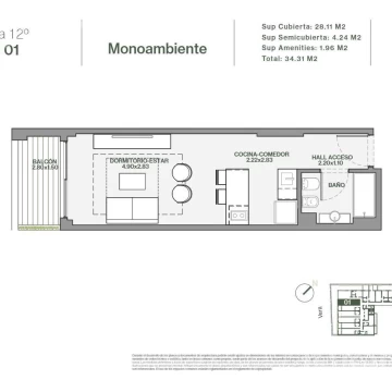 Departamento - Villa Crespo