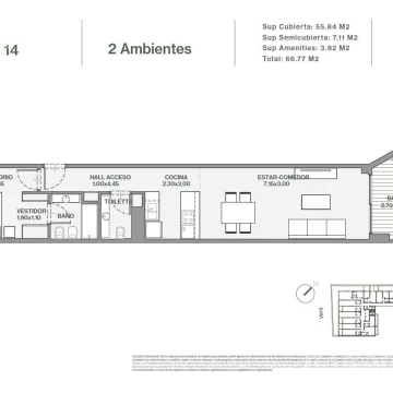 Departamento - Villa Crespo