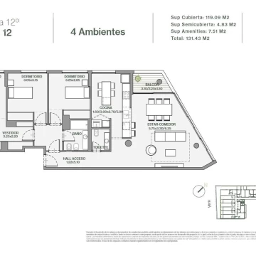Departamento - Villa Crespo