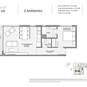 Departamento - Villa Crespo