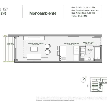 Departamento - Villa Crespo
