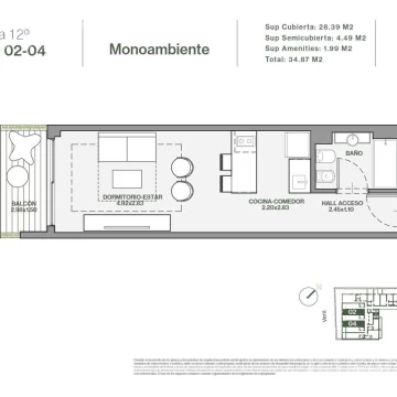 Departamento - Villa Crespo