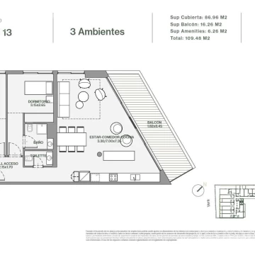 Departamento - Villa Crespo