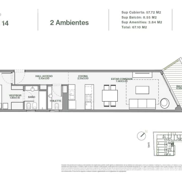 Departamento - Villa Crespo