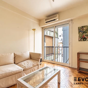 Alquiler Departamento de 2 ambientes amoblado en Recoleta