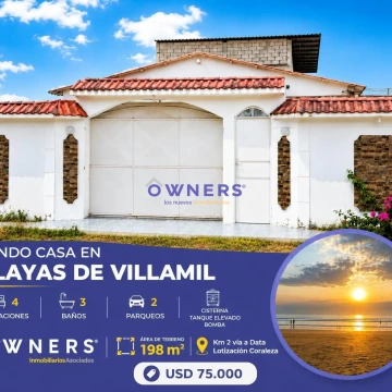 VENTA CASA PLAYA DE VILLAMIL (HSJ)