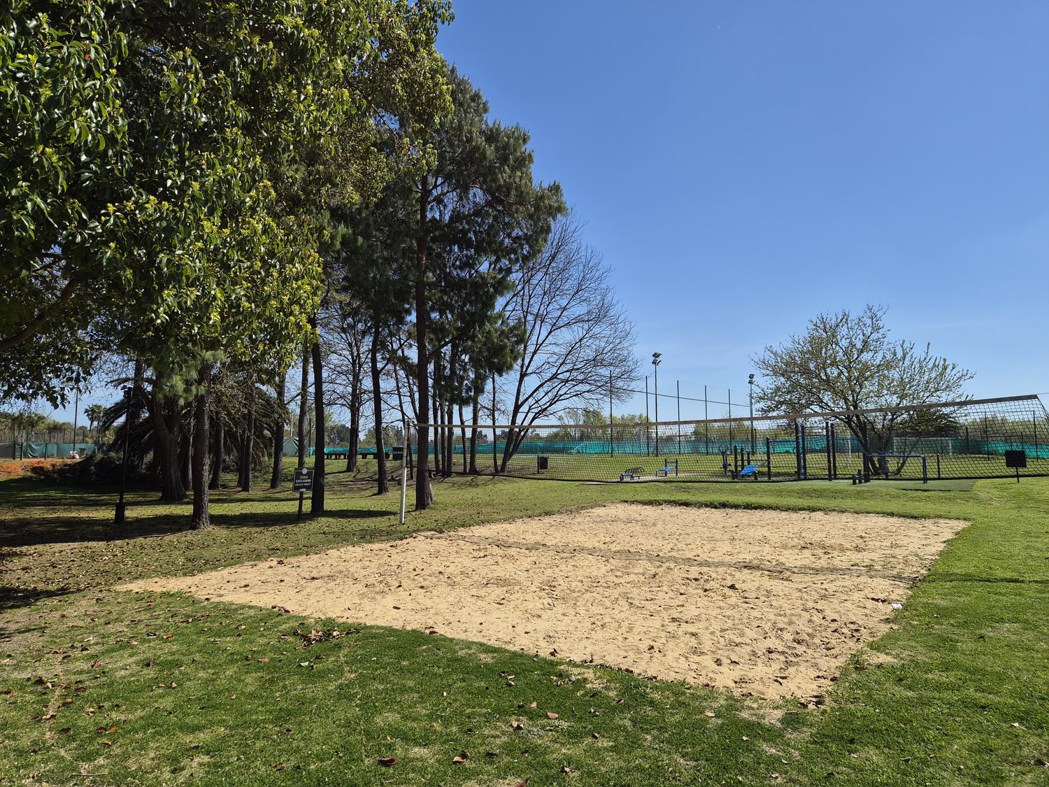 Cancha de volley y football