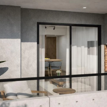 Departamento 3 ambientes con terraza en pozo - Unidad 4G - Av. Presidente Perón 3456, Victoria