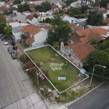Terreno en Chauvin sobre esquina