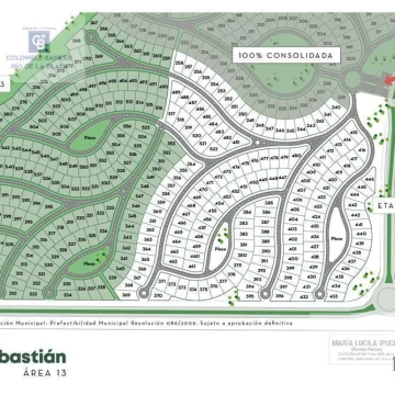 Terreno en  Venta Barrio San Sebastian Area 13b Financiado