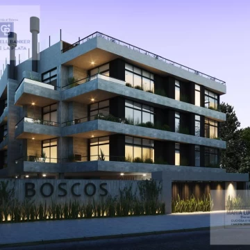 Departamento 2 amb en  Boscos Pilar. Paseo Champagnat.