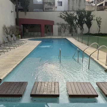 Departamento en alquiler Town House Recoleta 3 amb con cochera y baulera, full amenities