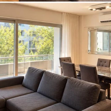 Departamento 4 ambientes c/ patio balcón terraza con parrilla