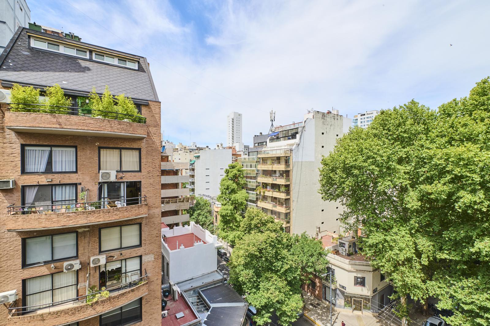 Vista desde el balcón