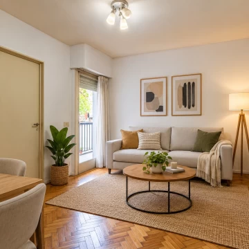 DEPARTAMENTO . LATERAL . CON BALCÓN