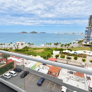 Puerto Viejo Skies 1 recámara, loft con balcón y vista al mar