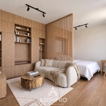 MONOAMBIENTE DE 52 M2 CON PATIO   BAULERA • PALERMO SOHO