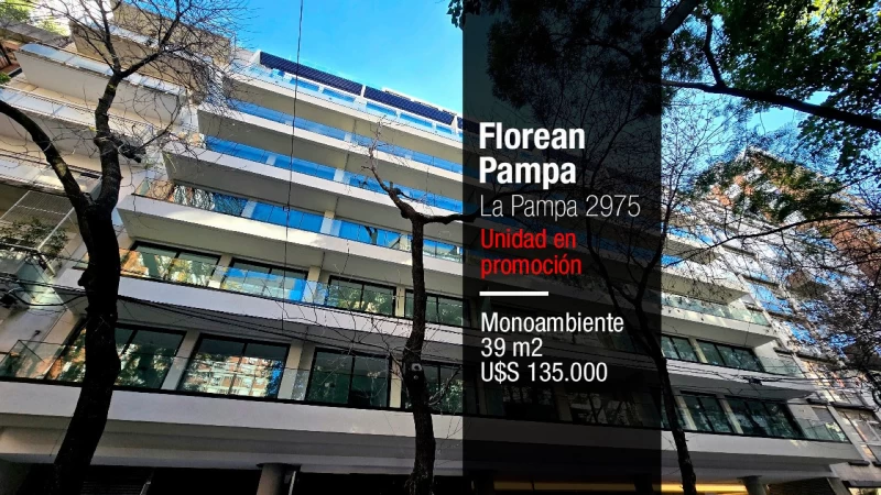 VENTA • BELGRANO R • FLOREAN PAMPA • MONOAMBIENTE