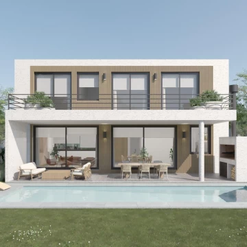 Casa a estrenar en Riberas | Piscina Bali, suite y playroom