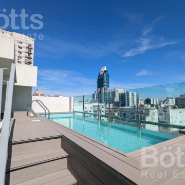 EXCLUSIVO 2 ambientes!!! luminoso en Belgrano C con balcón - Amenities - Piscina