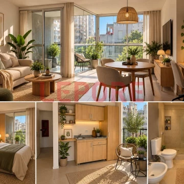 Departamento en venta Abasto 1 ambientes