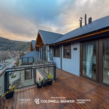 Venta de Departamento ultimo piso con terraza de 4 ambientes 131 m2 Centro San Martin de los Andes.