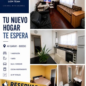 Venta departamento 2 ambientes en Boedo