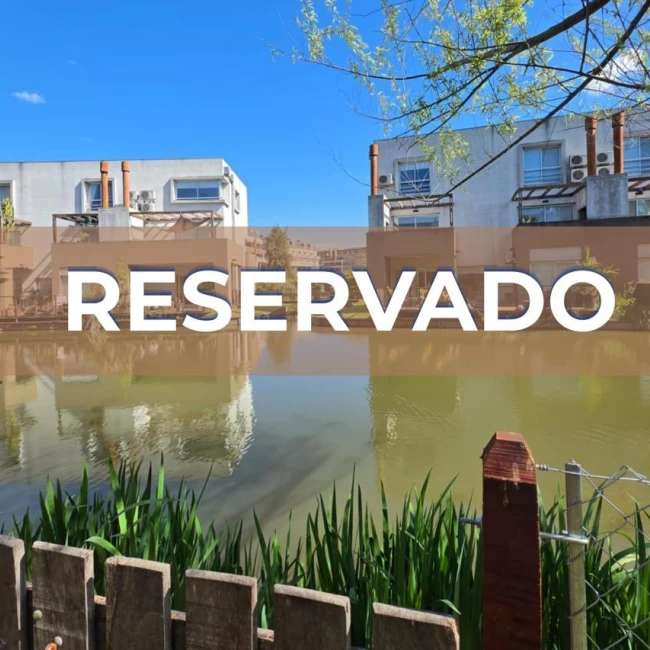Departamento 3 Ambientes en Planta Baja con Jardín y Vista Al Lago - Lago del Sendero, Nordelta