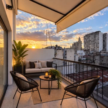 Venta Monoambiente con balcón aterrazado en Monserrat