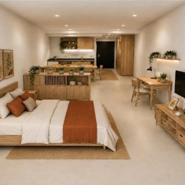 Departamento Monoambiente En Pozo Centro Bariloche, Argentina