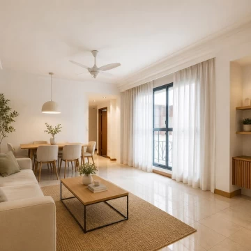 Departamento. 3 Ambientes con Escritorio. Caballito