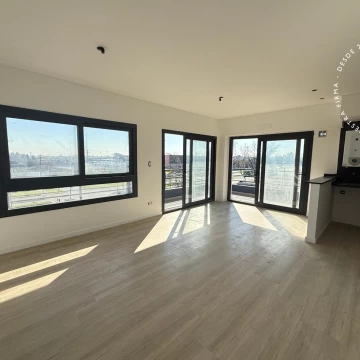 Departamento en alquiler de 3 ambientes con cochera - San Martín