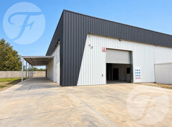 VENTA NAVE INDUSTRIAL CON RENTA – PARQUE INDUSTRIAL SAN PEDRO – 2.009 M² LOTE Y 510 M² CONSTRUIDOS