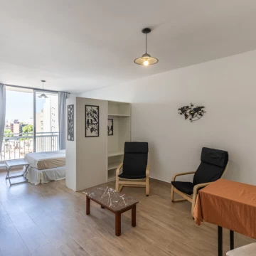 VENTA DE MONOAMBIENTE AMOBLADO Y MUY LUMINOSO CON AMENITIES EN CABALLITO