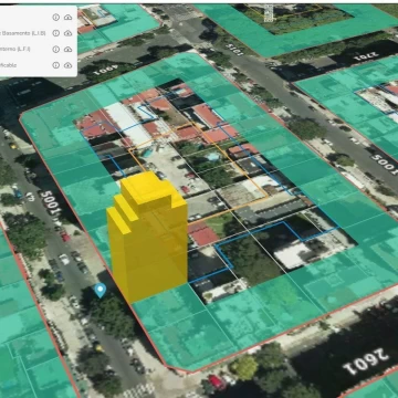 Venta Lote Villa Urquiza. Frente de 10.15m y 1050m2 Vendibles. Acepta metros construidos.