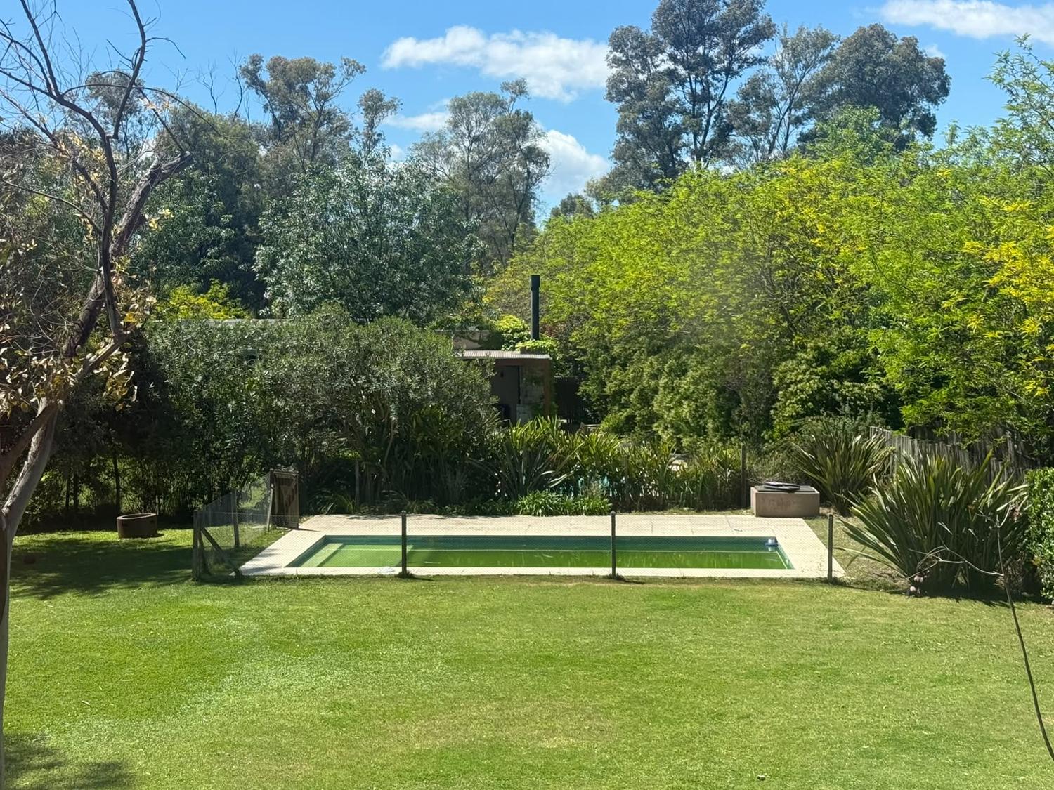 Jardin y pileta