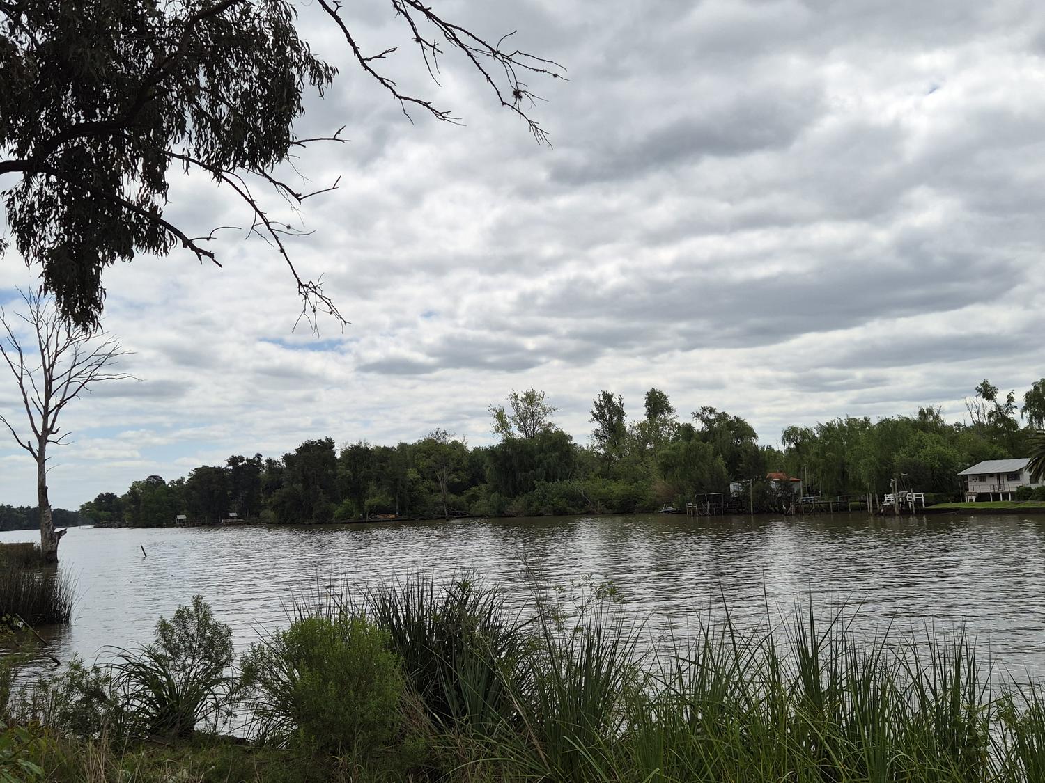 Vista del Edificio hacia el río Luján