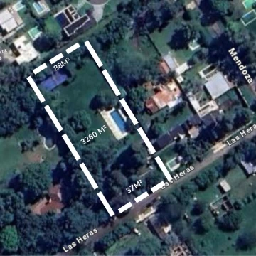 LOTE EN VENTA DE 3260M2 - APTO DESARROLLO - BENAVIDEZ