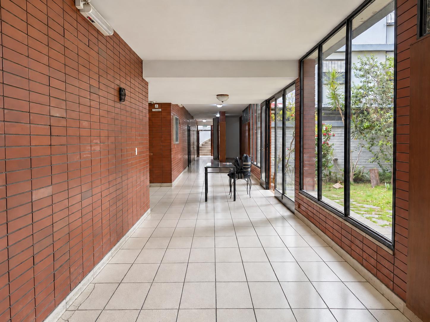 hall del edificio