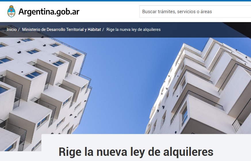 Nueva Ley de Alquileres