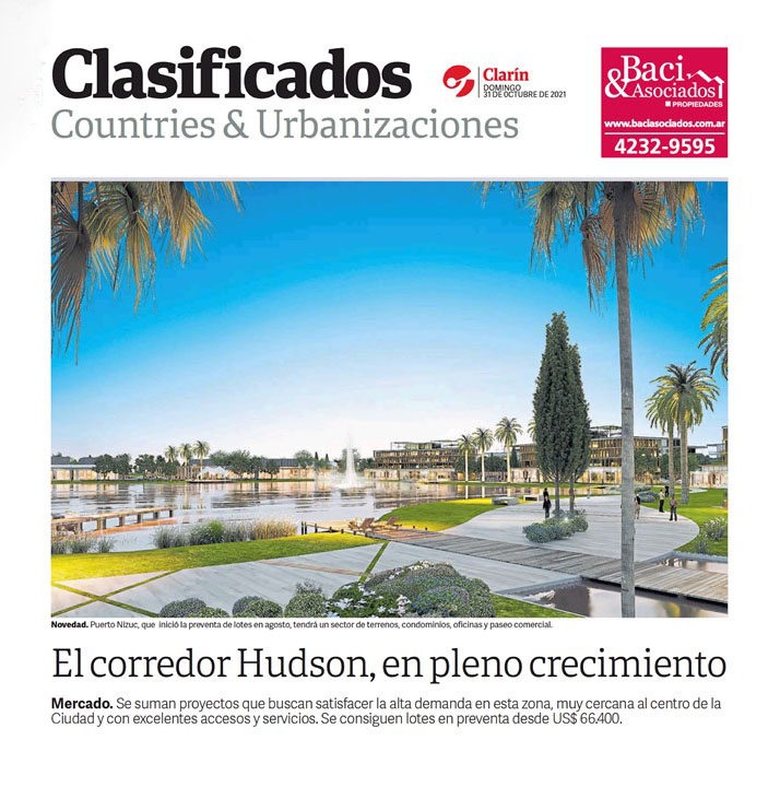 El corredor Hudson, en pleno crecimiento