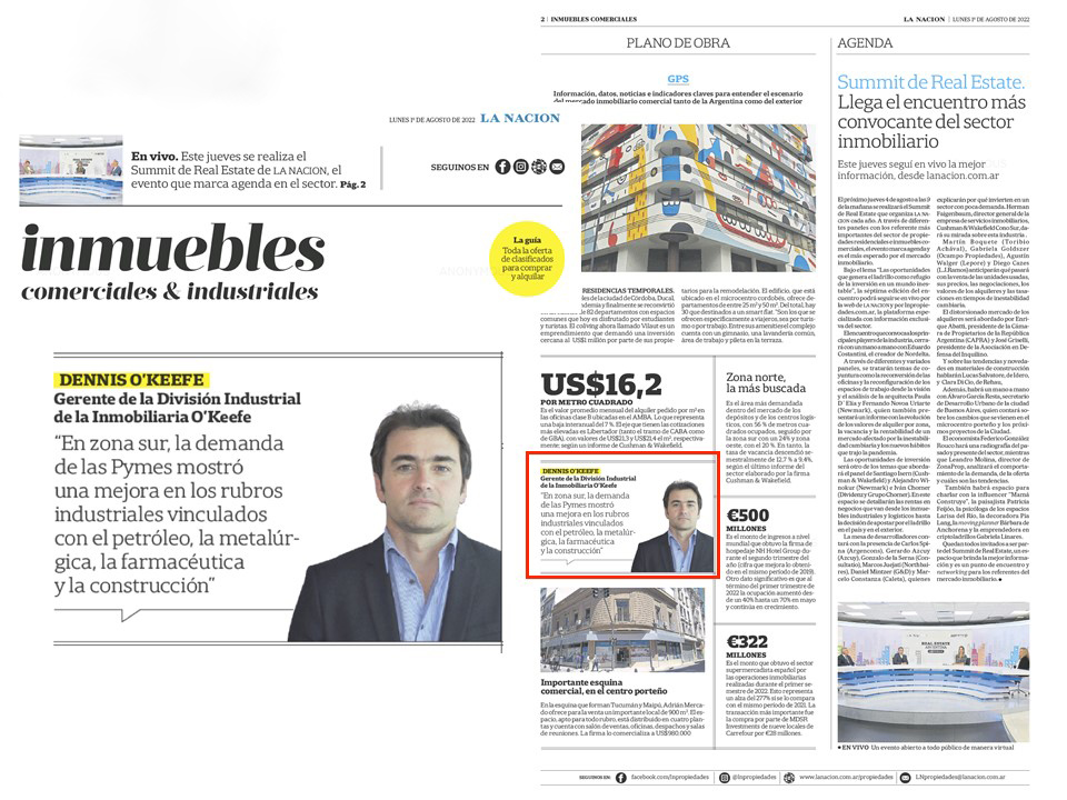 Inmuebles comerciales e industriales