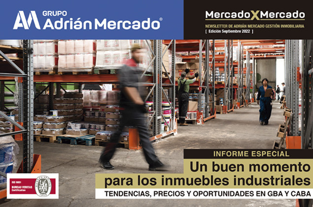 Un buen momento para los inmuebles industriales. Tendencias, precios y oportunidades.