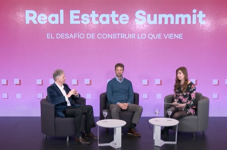 Adrián Mercado en el evento virtual Real Estate Summit.