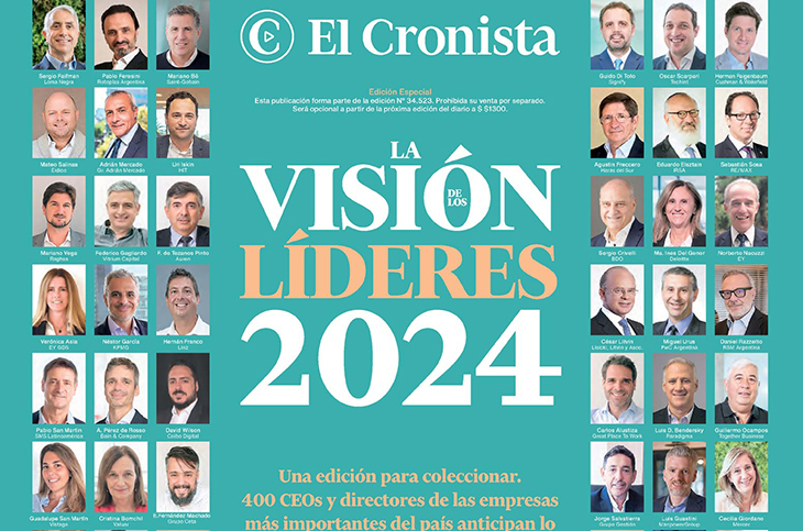 Adrián Mercado en El Cronista, La Visión de los Líderes.