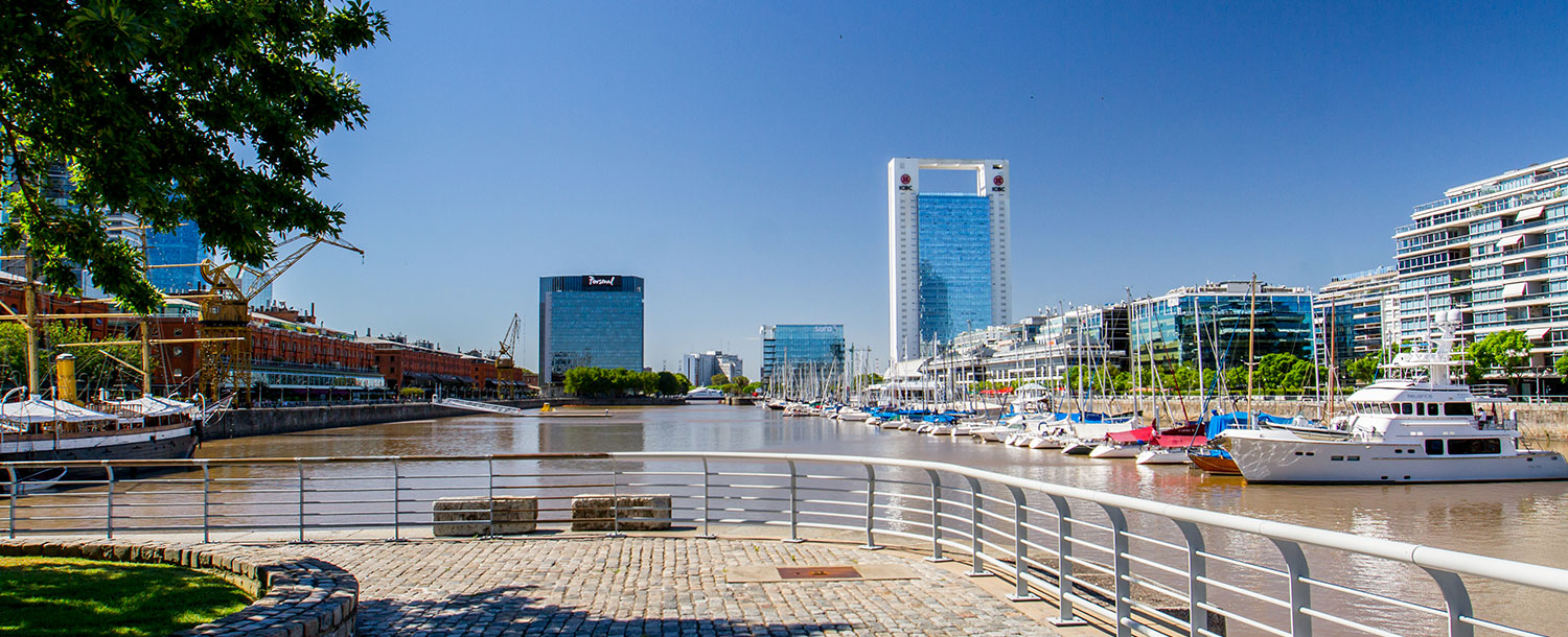 Relevamiento Puerto Madero a estrenar