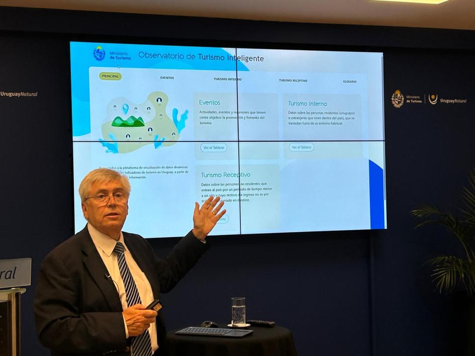 Uruguay recibió más de tres millones ochocientos mil turistas en el 2023