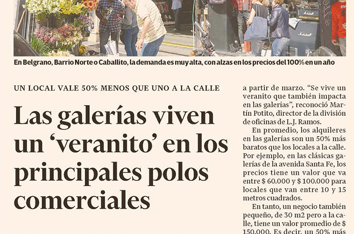 Adrián Mercado en El Cronista Comercial