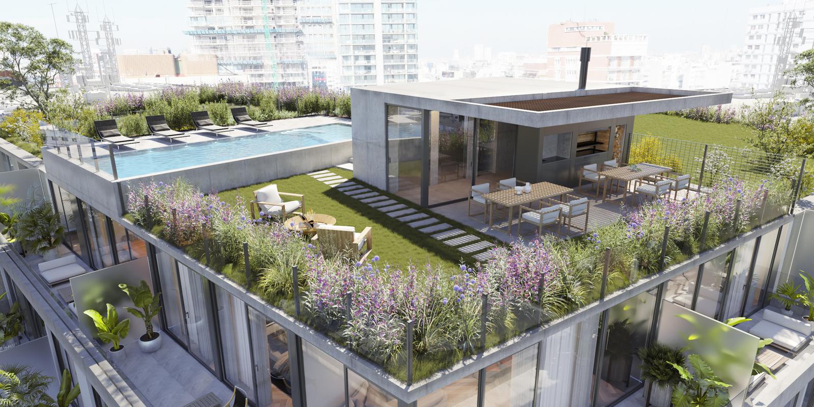 Terraza solarium